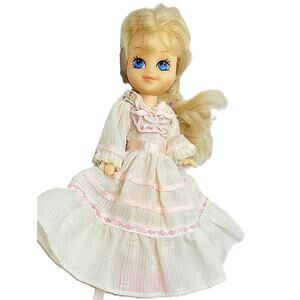 1980s  Vintage G1 My Little Pony Megan Dress White & Pink